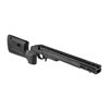 Howa 1500 Bravo Chassis erbjuder en robust aluminiumkonstruktion, justerbart kindstöd och längd, M-LOK-kompatibilitet och passar alla AICS-magasiner.