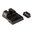 NIGHT FISION CZ P-10C ORANGE FRONT & BLACK REAR, U NOTCH REAR