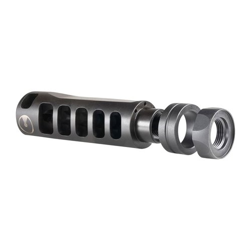 Ultradyne Apollo S 6.5 Creedmoor Compensator minskar rekyl och mynninghöjning, dirigerar gaser bort från skytten och möjliggör snabbare följdskott.