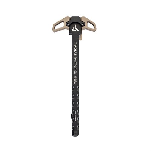 Radian Weapons Raptor-SD™ är en ambidextrös laddhandtag som omdirigerar gaser bort från ansiktet och möjliggör snabb och smidig laddning av AR15/M16.