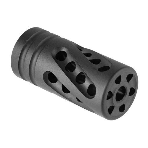 PAC-LITE Performance Compensator håller din pistol på målet och ökar noggrannheten, tillverkad av 6061-T6 aluminium med anodiserad svart yta.