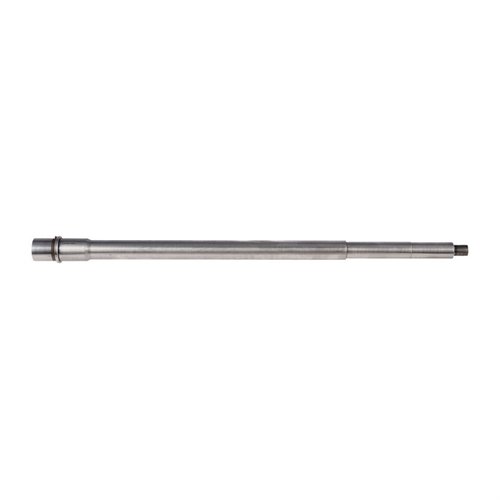 .223 Wylde 18" threaded AR-15-lopp utan gasport, tillverkat av 416R rostfritt stål, perfekt för egen borrning och anpassning av gasblock.