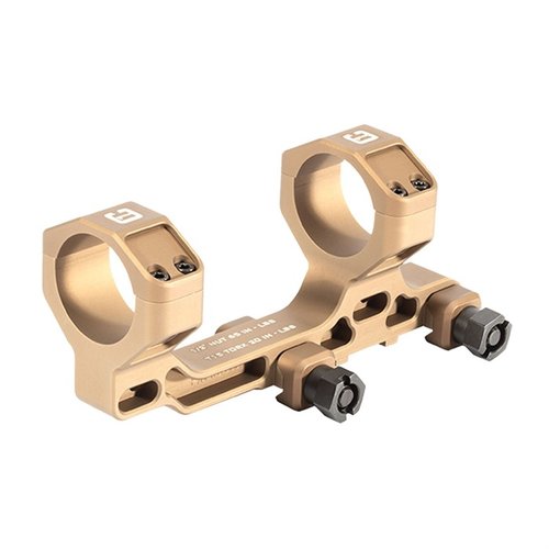 Badger Ordnance Condition One Modular Mount maximerar monteringsalternativ för gevär, med 1.70" höjd och 30mm ringar, perfekt för nattseende och stabilitet.