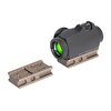 Badger Ordnance Condition One Micro Sight Adapter möjliggör enkel montering av reflexoptik som Aimpoint T1/T2, tillverkad av hållbar aluminium.