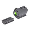 Badger Ordnance Condition One Micro Sight Adapter möjliggör enkel montering av reflexoptik som Aimpoint T1/T2, i hållbar aluminium för långvarig användning.