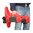 MTM CASE-GARD PREDATOR SHOOTING REST RIFLE/HANDGUN ADJUSTABLE RED