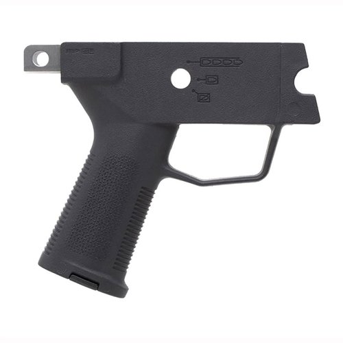 Magpul SL Grip Module för HK94/93/91/MP5 erbjuder förbättrad ergonomi, TSP-textur för bättre grepp, och är kompatibel med MIAD/MOE för förvaring.