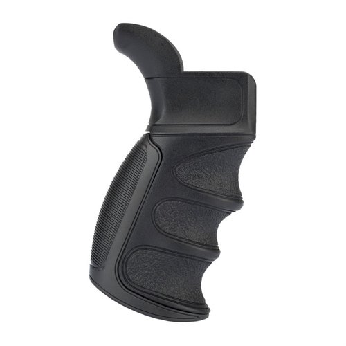 AR-15 X1 Recoil Reducing Pistol Grip erbjuder ergonomisk design, säker grepptextur och absorberar rekyl för ökad komfort och kontroll vid skytte.