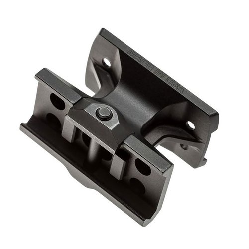 Reptilia DOT Mount ger en säker och enkel montering av red-dot optik på Picatinny rail, tillverkad av 7075-T6 aluminium med livstidsgaranti.