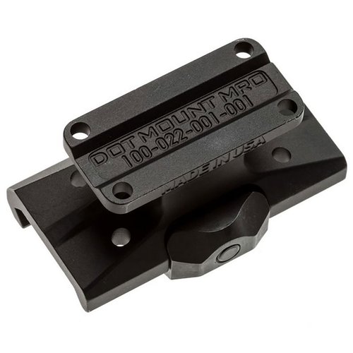 Reptilia DOT Mount för Trijicon MRO är tillverkad av 7075-T6 aluminium, erbjuder lower 1/3 co-witness och har en hållbar, snag-fri design.