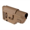B5 Systems Collapsible Precision Stock erbjuder justerbarhet för enkel transport, ambidextrous sling-swivel och M-LOK fäste för optimal precision och funktion.