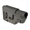 B5 Systems Collapsible Precision Stock erbjuder justerbarhet för enkel transport, ambidextrous sling-swivel, och M-LOK fäste för mångsidig användning.