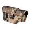 B5 Systems Collapsible Precision Stock erbjuder justerbarhet för enkel transport, stabilt fäste för noggrann skytte och flera sling-monteringsalternativ.