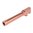 ZEV TECHNOLOGIES PRO MATCH G19 BARREL, 9MM, THREADED, BRONZE