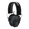 Walkers Razor Slim Electronic Muffs erbjuder kompakt och hopfällbar design, 23 dB ljudreduktion, samt ljudaktiverad kompression för optimal komfort vid skytte.
