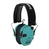 Walkers Razor Slim Electronic Muffs erbjuder kompakt och hopfällbar design, 23 dB ljudreduktion, Sound Activated Compression och komfortabelt huvudband.