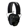 Walkers Razor Slim Electronic Muffs erbjuder kompakt och hopfällbar design, 23 dB ljudreduktion, och högkvalitativa mikrofoner för optimal hörselskydd.