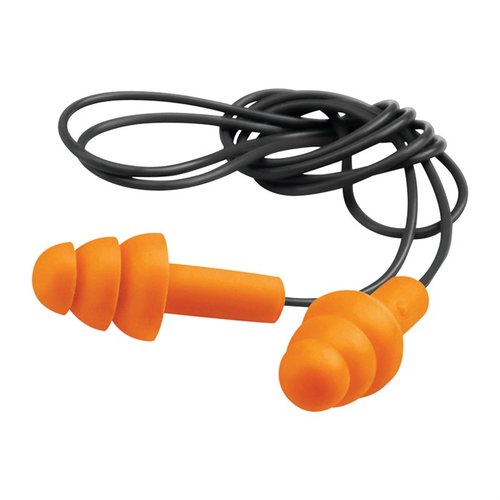 Med Walkers Corded Earplugs får du effektiv hörselskydd med 25 dB dämpning, anslutna med en 23-tums snodd för enkel åtkomst och förvaring.