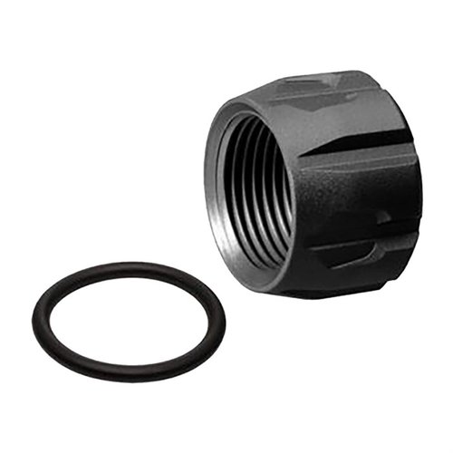 SI Barrel Thread Protector skyddar din pistolens gängor och krona med stil, perfekt för transport och förvaring, 1/2 x 28 tpi.