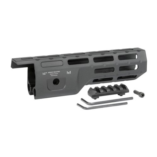 Lättviktsdesign med M-Lok™ för Ruger® 10/22 TakeDown®, inklusive monteringsbult, 8" längd och 6061 Aluminium för hållbarhet och komfort.