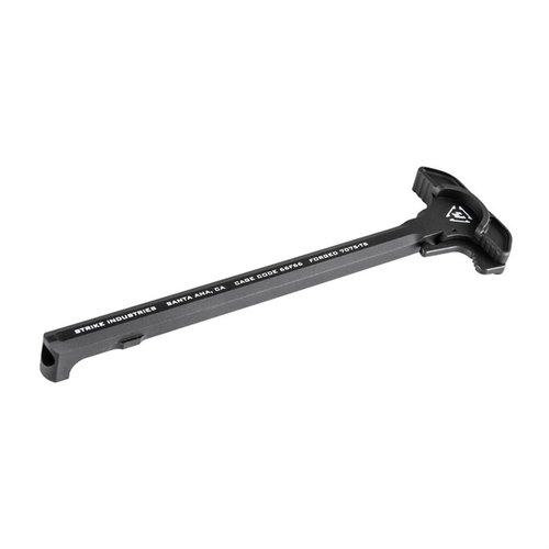 ARCH Charging Handle från Strike Industries är en hållbar T-6 7075 anodiserad handtag med ergonomisk design för smidig och effektiv laddning av ditt vapen.