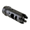 Strike Industries King-Comp har en stor dual chamber design som minskar rekyl och sidokonsekvenser med vinklade gasports – en perfekt kombination av compensator och muzzle brake.