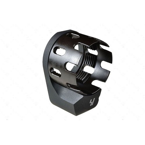 Strike Industries Enhanced Castle Nut och Extended QD Endplate erbjuder förbättrad estetik och funktion, med en QD sling swivel mount för smidigare vapenhantering.