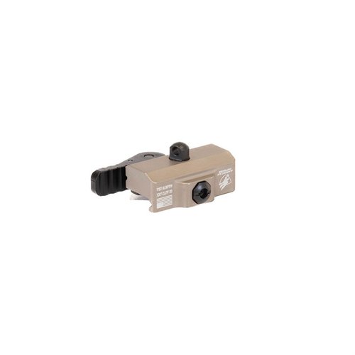 PICATINNY HARRIS-TYPE BIPOD MOUNT är tillverkad av 6061 T6 aluminium med anodiserad yta, snabbkoppling och livstidsgaranti, perfekt för Harris bipod.