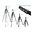 LONGSHOT TARGET CAMERAS LARGE CAMERA TRIPOD