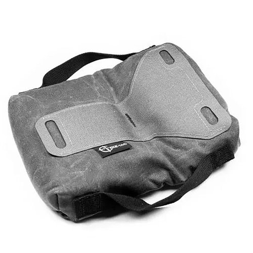 RAILCHANGER X D-BAG ger en lågprofilstödpad för RailChanger X-systemet, med justerbar fyllning för stabilare skjutplattform och minimal höjd.