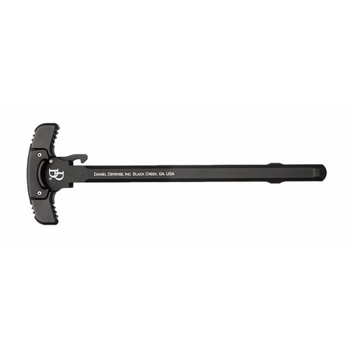 Daniel Defense GRIP-N-RIP är en ambidextrös laddhandtag som förbättrar komfort och prestanda, med anti-gas funktioner och ergonomiska handtag i aluminium.
