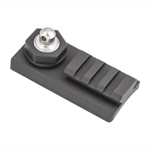 ACCU-TAC Sling Stud Rail Adapter möjliggör enkel montering av Accu-Tac bipod på ditt gevär med högkvalitativ CNC-bearbetning och mil-spec hårdanodisering.
