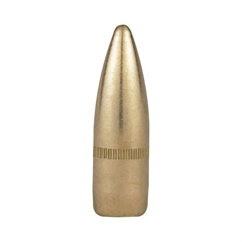 Berry's Manufacturing erbjuder högkvalitativa 22 kaliber, 5.56mm (0.224") 55GR FMJBT kulor, perfekta för träning och tävling, tillverkade med familj stolthet.