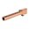ZEV TECHNOLOGIES OPTIMIZED MATCH BARREL FOR GLOCK 17 GEN5 NON-THREADED BRZ
