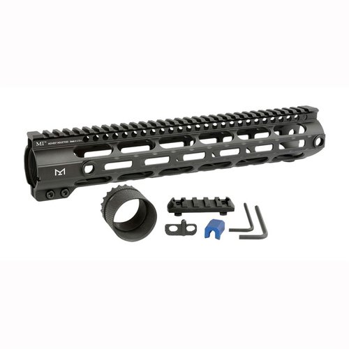 Midwest Industries AR .308 Combat Rail Handguard erbjuder hållbarhet, mångsidighet och enkel installation med M-LOK-system, perfekt för DPMS-mönstrade gevär.