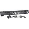 Lätta och slimmade AR-15 handskydd i M-LOK, tillverkade av hållbar aluminium, med enkel installation och flera M-LOK fästen, 100% tillverkade i USA.
