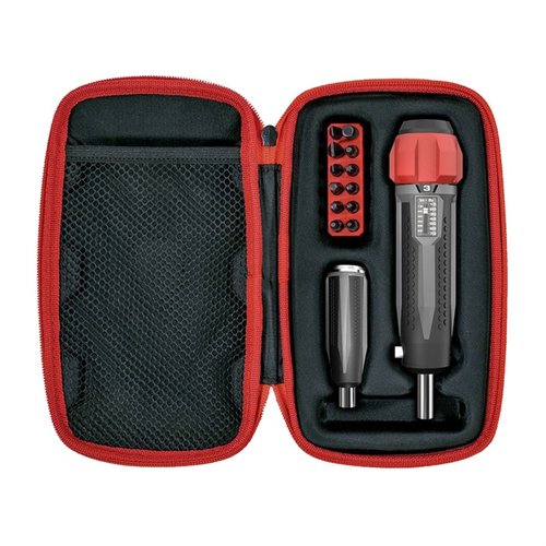 SMART-TORQ® Precision Torque Driver erbjuder justerbara inställningar, ergonomiskt grepp, intuitiv feedback och 12 vanliga bits för exakt och bekväm användning.