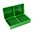 MTM CASE-GARD FLIP TOP RIFLE AMMO BOX 223-RUGER 6X47 200 ROUND GREEN