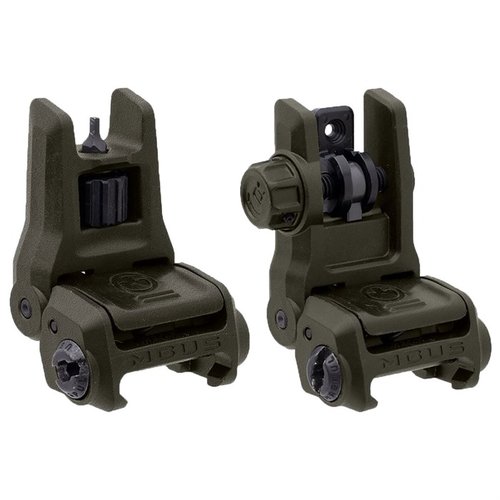 MBUS 3 är en lätt och hållbar flip-up siktesuppsättning för AR-15, med verktygsfria höjdjusteringar och snabbval av bakre öppning.