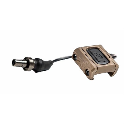 ModButton Lite är en lätt och kompakt strömbrytare med momentär aktivering, kompatibel med Surefire och Modlite, och ger full effekt för optimalt ljus.