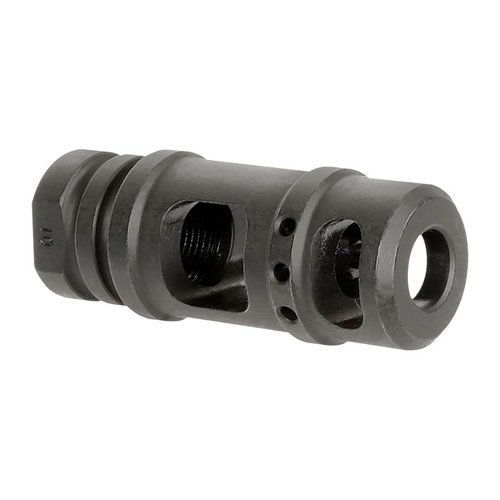 Stora tvåkammarmuzzle brakes för Marlin och Henry Lever Guns, minskar rekyl, tillverkad av verktygsstål, 100% USA, inkluderar ny crush washer.