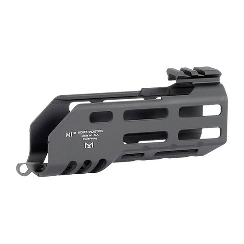 Förbättra din Sig Sauer Rattler med Midwest Industries M-Lok handguard; lätt, ergonomisk design, 11 M-Lok platser och enkel installation utan gunsmith.