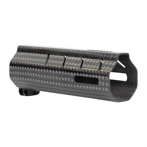 Brigand Arms HOPLITE handguard i kolfiber är marknadens lättaste, med M-LOK-fästen, perfekt för .223/5.56 och 9mm, och erbjuder överlägsen värmeavledning.