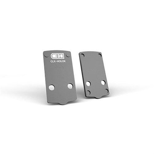 C&H Precision V4 MIL/LEO Optic Mounting Plate för Glock 43/48 är tillverkad i 6061 aluminium, har en hårdanodiserad yta och två recoil posts för maximal hållbarhet.