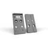C&H Precision V4 MIL/LEO Optic Mounting Plate för Glock MOS är tillverkad av 6061-aluminium, har en hårdanodiserad yta och är designad för hållbarhet och precision.