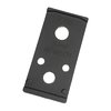 C&H Precision V4 MIL/LEO Optics Mounting Plate är tillverkad av 6061 aluminum, har en hårdanodiserad yta och två rekylstolpar för ökad hållbarhet.