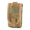 Eleven 10® Tourniquet/Self-Aid Pouch rymmer SOF-T®T Wide Tourniquet och QuikClot® Combat Gauze, kan fästas på bälte eller MOLLE, tillverkad av 1000D Cordura.