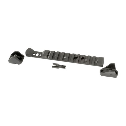 Uppdatera din Marlin 1895 med Midwest Industries Ghost Ring Sight Set, som erbjuder snabb målfångst, justerbart sikte och hållbar konstruktion i aluminium.