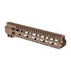 Midwest Industries Combat M-LOK handguard för AR-15 erbjuder en fri flytande design, sju M-LOK fästen, och en kontinuerlig Picatinny rail för enkel anpassning.