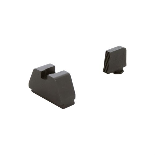 Höga suppressor siktkombinationer ger en förhöjd siktyta som möjliggör co-witness med slide-monterade miniature red dot optics och suppressorer.